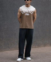 Brown Ombre Graphic Sando